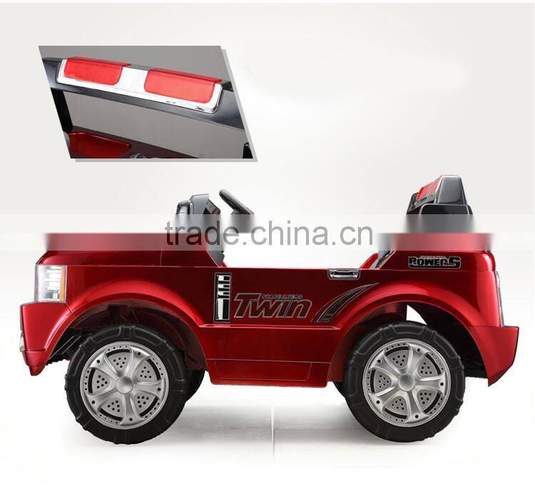 Best gift land rover ride on toys for twins JJ205 with two seats ride on car