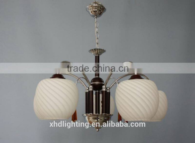 Zhongshan XHD Chinese style glass chandelier pendant lamp
