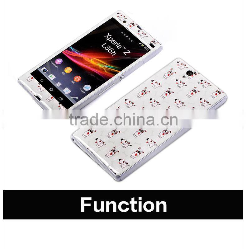 Promotional gift for quality control sticker for mobile phone
