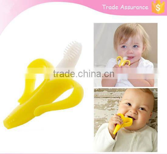 FDA silicone dolphin shape baby teether, silicone baby toothbrush teether