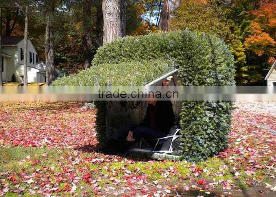 artificial boxwood hedge wall with UV certification