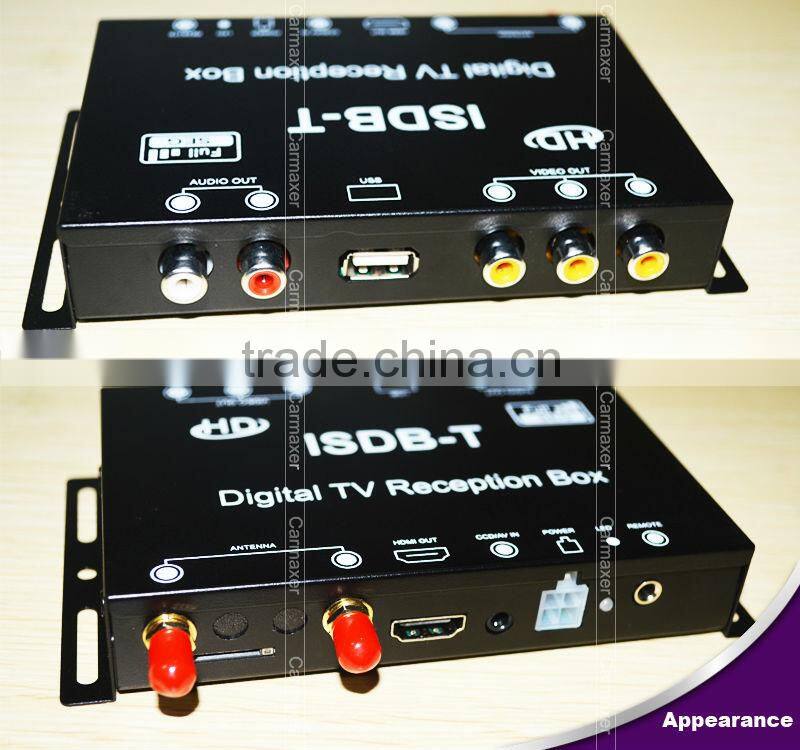 Car ISDB-T hi-tech HD 2014 hd digital satellite receiver class for South America