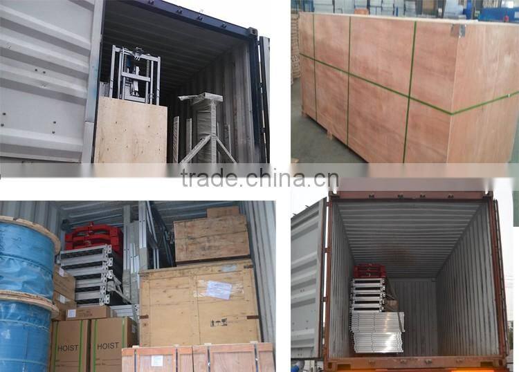 2016 ZLP800 construction Aluminum Alloy Suspended Platform