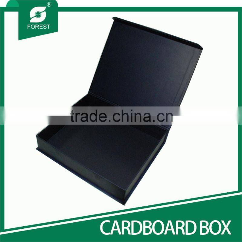 LUXURY CARDBOARD GIFT BOX BLACK MATT BOX