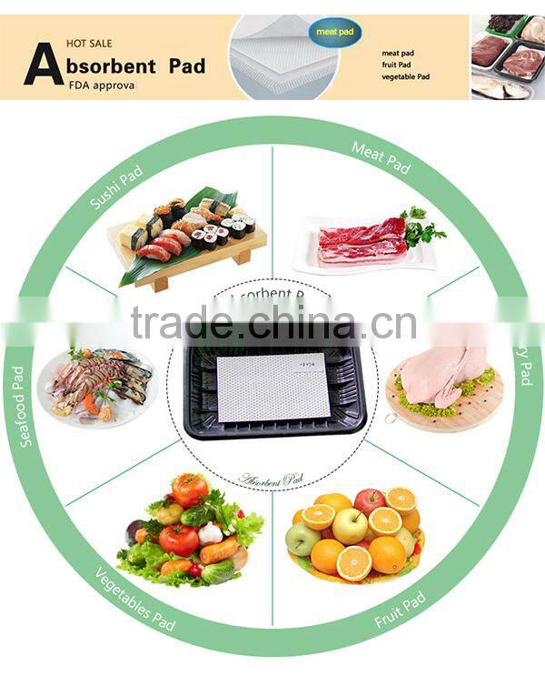 Disposable SAP material food use high water absorption water absorbent pad