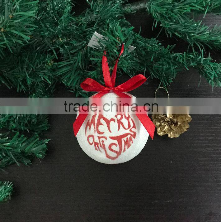 Hot Sale Excellent Quality Glitter Styrofoam Christmas
