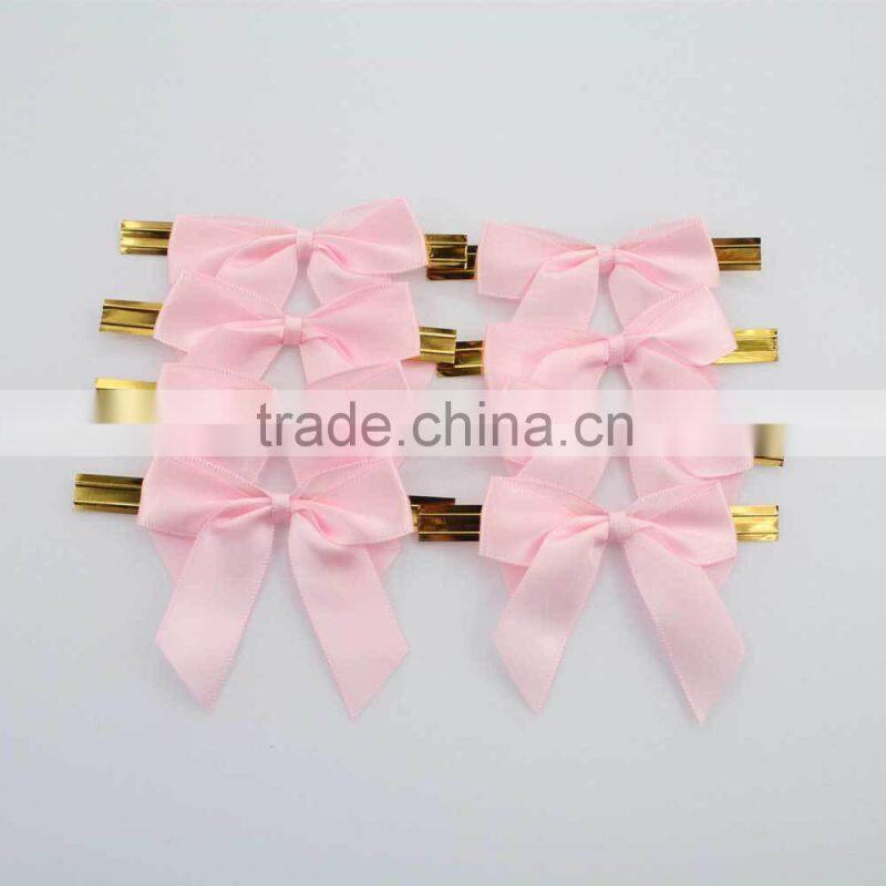 Ribbon bow stickers for invitation card