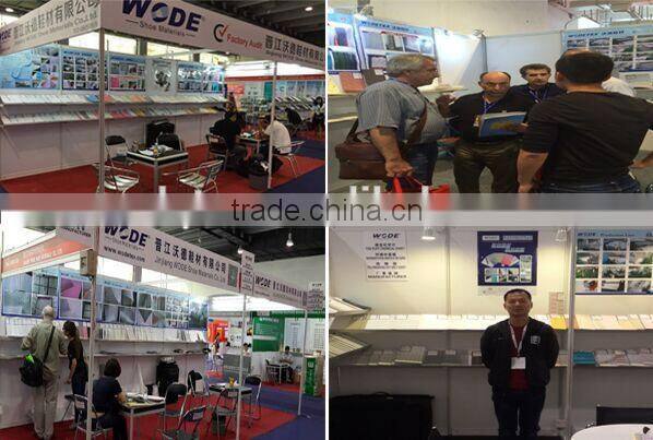 Black eva backing with shoe board