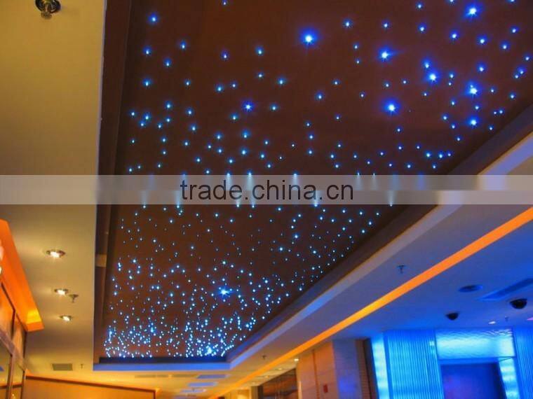 0.25mm-3mm lighting decoration PMMA end glow fiber optic