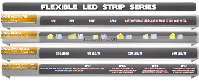 NEW PRODUCT 12V 5050 RGB 60 LED/M IP68 FULL WATERPROOF LED STRIP LIGHT