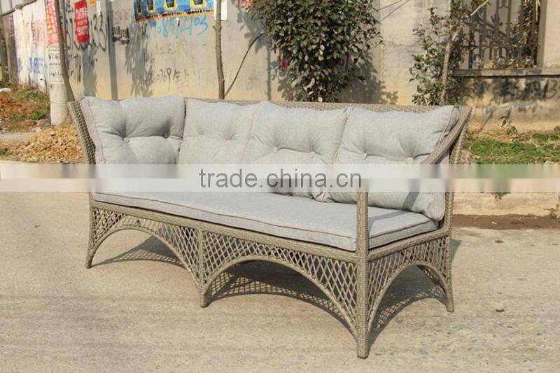 2015 ALUMINIUM OUTDOOR RATTAN HIGH SINGLE SOFA CHAIR