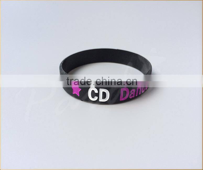cheap silicon rubber band bracelet