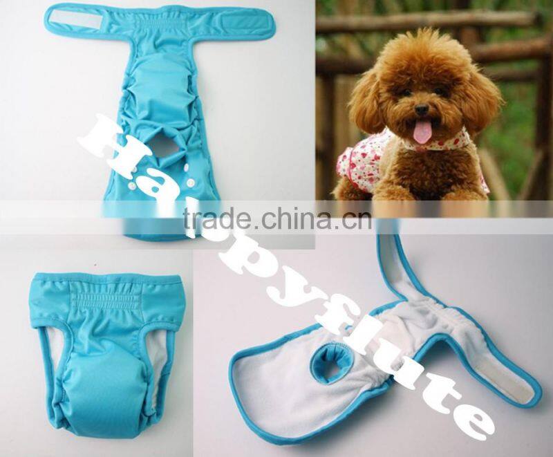 Happyflute dog diaper Washable Dog Diapers mesh nylon dog diaper