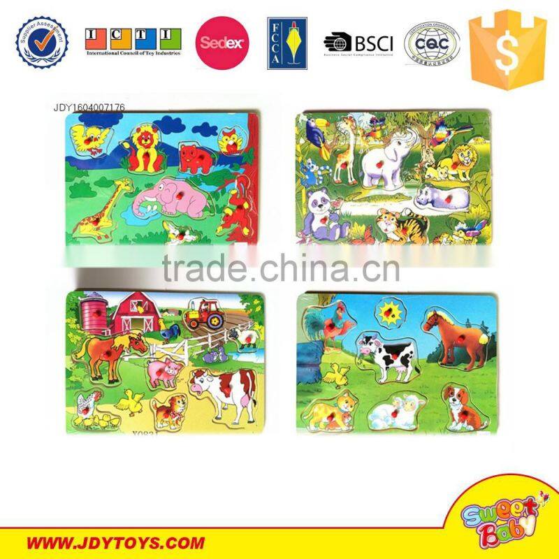 Best seller eco-friendly high quality children paper jigsaw puzzle