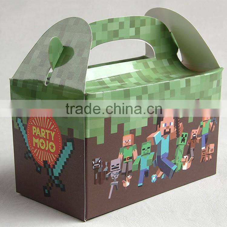 Advanced equipment factory custom white card box case for amusement supplies