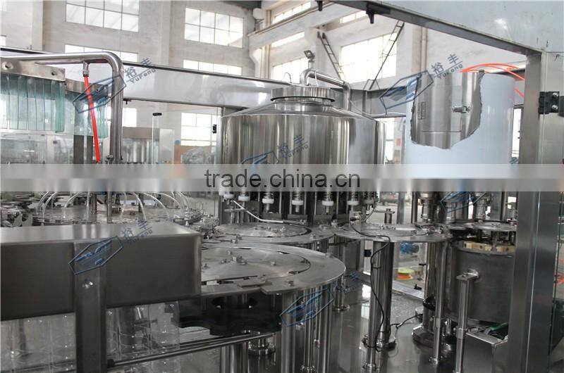 Medium capacity liquid filling machine From Zhangjiagang