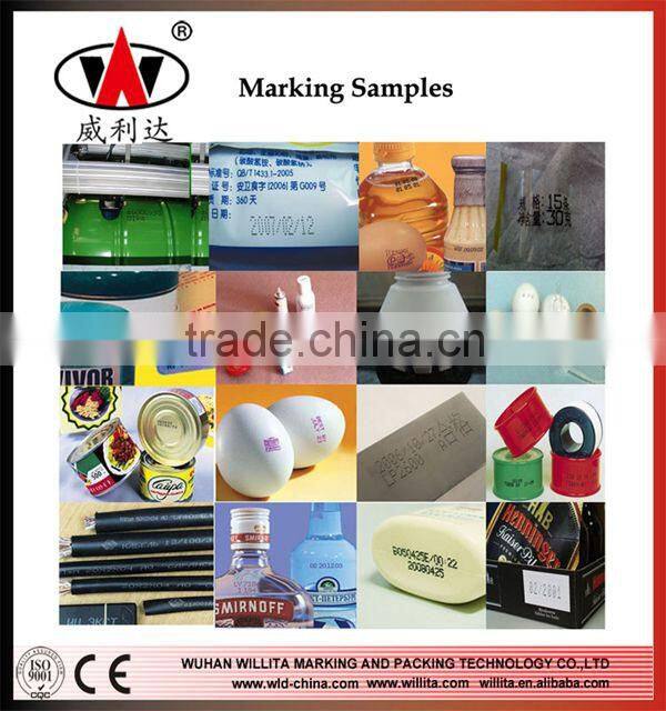 Economical high resolution handheld barcode inkjet printer
