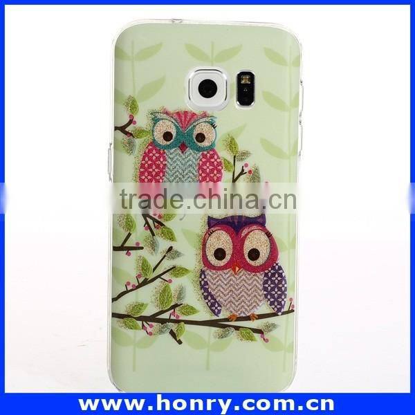DIY 3D pattern Case Cover PV Oil Painted Gloss Case for Samsung S7 Case Cover