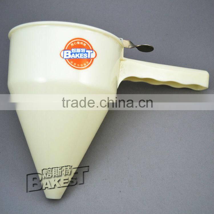 Mini Plastic funnel/plastic funnels/food plastic funnel/mixing funnel-Baking tools-BAKEST #9116