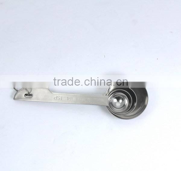 4 Pcs Set Stainless Steel Measuring Spoon(WT-B039)