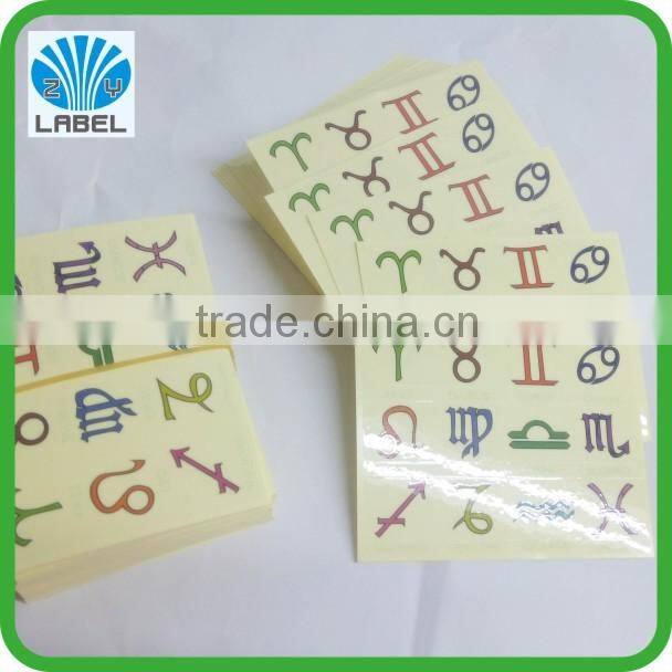 promotional PET adhesive stickers