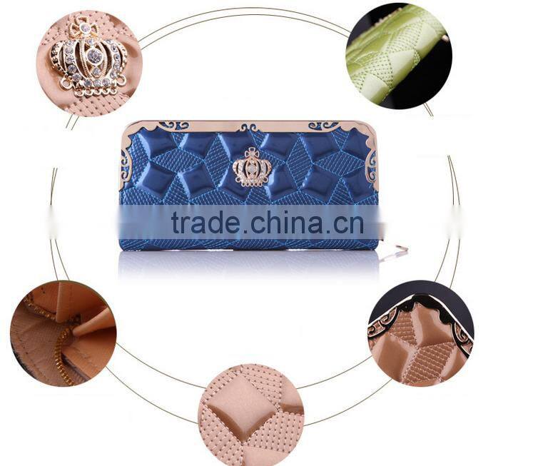 Women luxury wallet 3D fancy girls purse lady wallet money bag