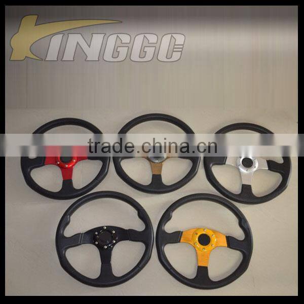 Wholesale Universal Auto Vehicle Colored Race Steering Wheel Car