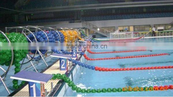 Stainless steel lane rope collector car lane line storage reel for swimming pool