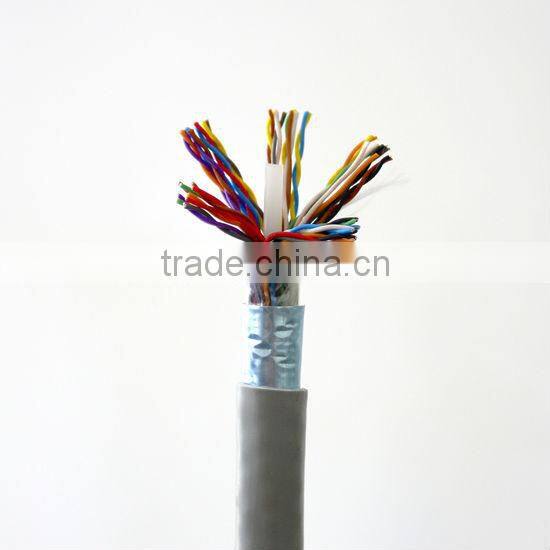 UTP cat5e bare copper pvc lan cable 25pr 24awg