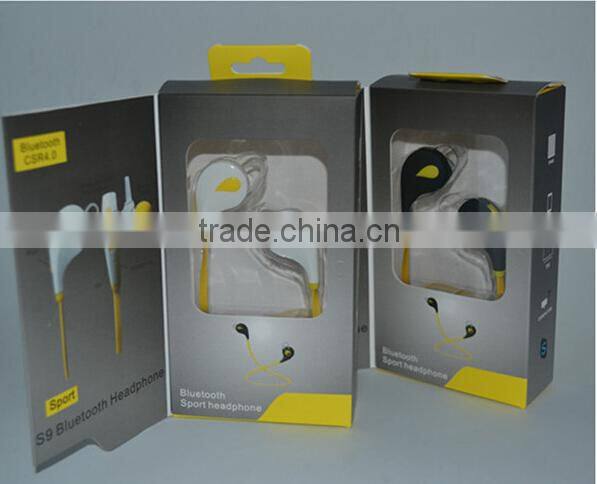 QCCY qyY7 qy8 PH-S9 Top selling wireless bluetooth headset qyC7 CSR4.0 IC stereo sports bluetooth headphones