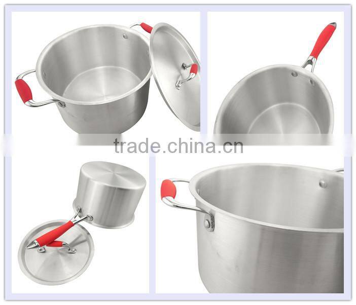 New product sanding aluminum camp cook set with silicon handle