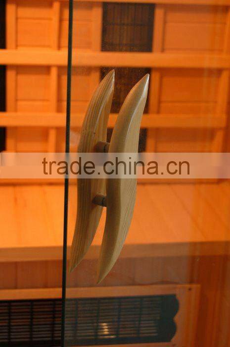 Canadian Hemlock Ozone Corner Sauna