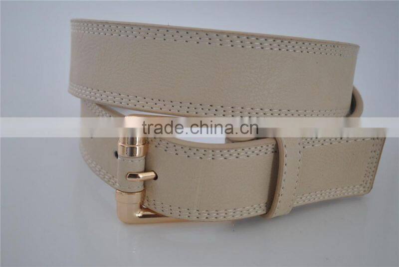 Lady flat PU women popular vogue belt