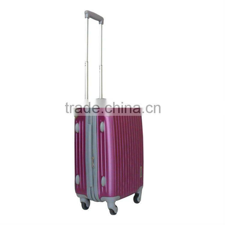 Cool Purple for girl's ABS/PC travel suitcase Hardshell travel luggage set Hot sale suitcase