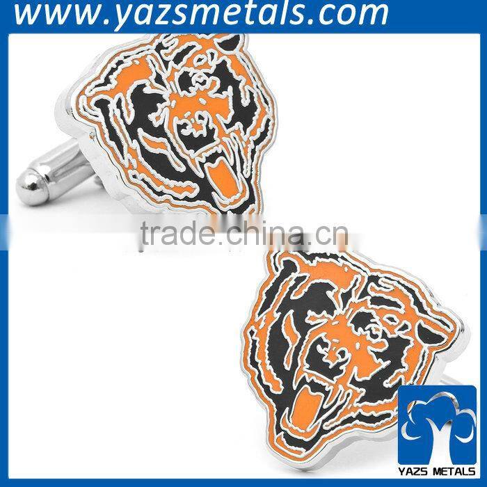2015 manufacturer OEM custom metal cufflinks for gift or present
