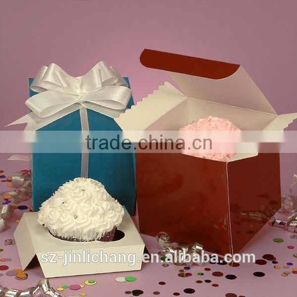 one stander tuck top cup cake box
