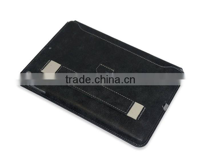 Leather Super Slim Smart Cover Case for iPad Air 2,Full Protect with Hand Strap and Stand