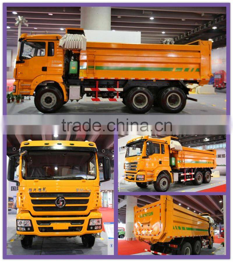 Hot sale shacman tipper trucks high quality heavy duty dump trucks used SHACMAN dump truck