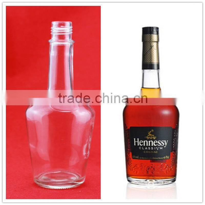 Good quality golden rum bottles french brandy tall bottles 700ml napoleonleds bottles