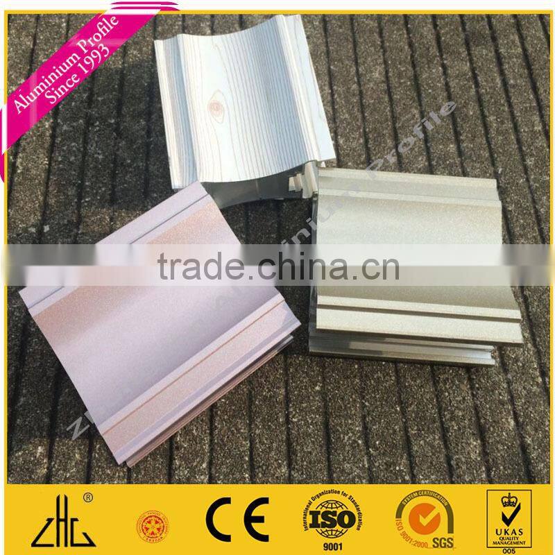 HOT! square pipe aluminium factory price / chairs' legs in kitchen table aluminium price per kg /wood grain aluminium profile