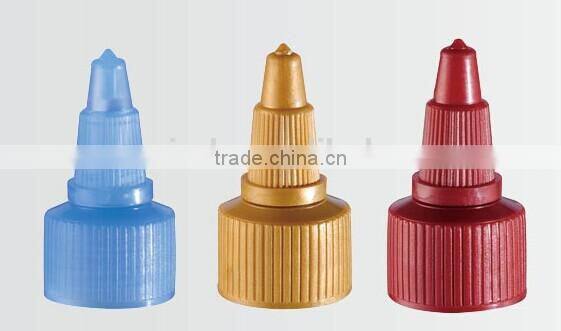 plastic flip top cap for shampoo bottle