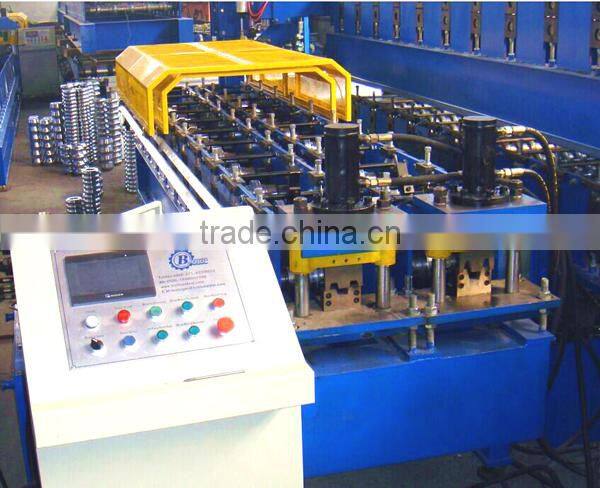 Automatic Metal Dryway Stud / Track / Furring Channel Roll Forming Machine, C Channel Truss Making Machine