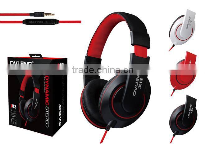 New model fashion headphone headset with online microphone