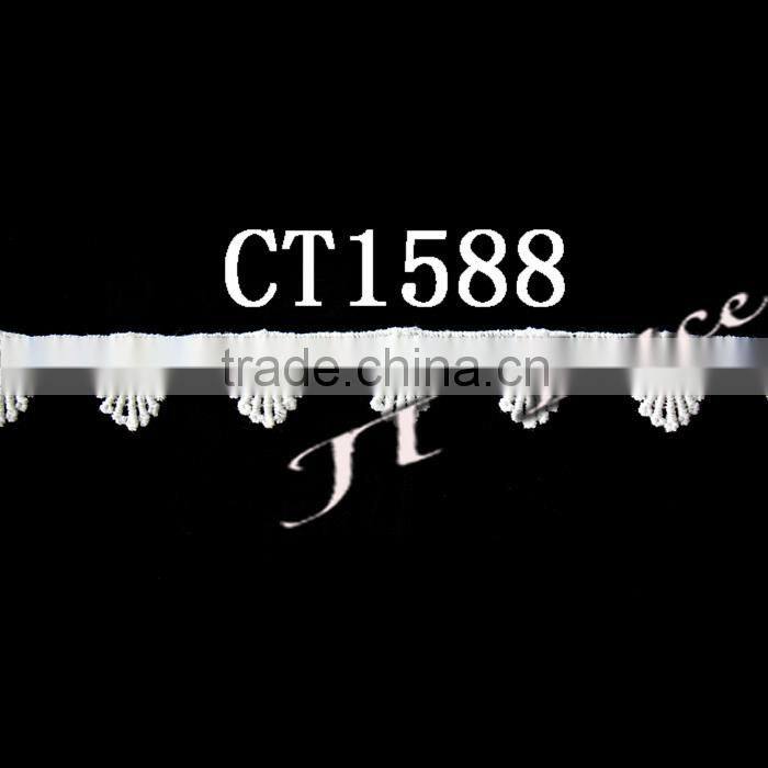 cheap design trim lace& cotton lace trim yard CT1596