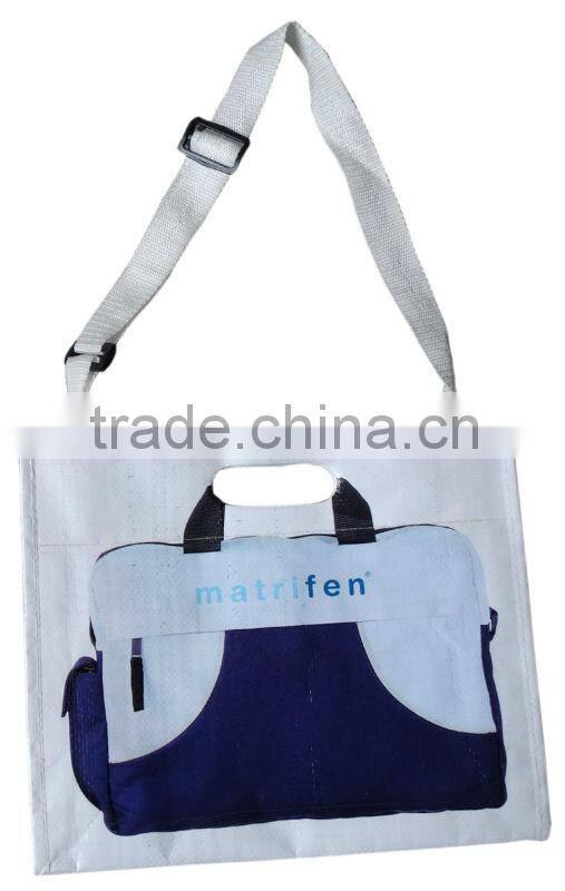 Strap bag,travel bag,single shoulder pp woven bag