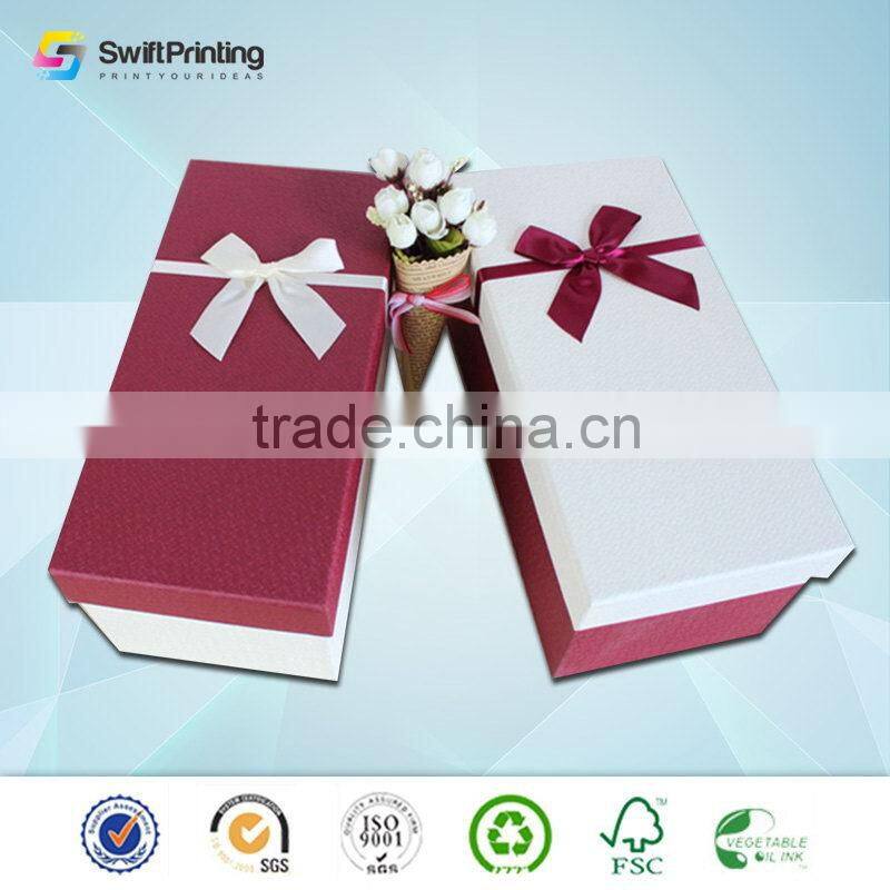 Top quality best selling flower printing cardboard box