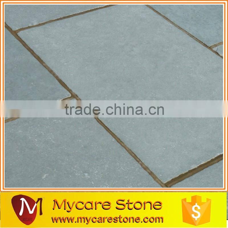 Natural Flamed Blue Limestone Flooring Tile