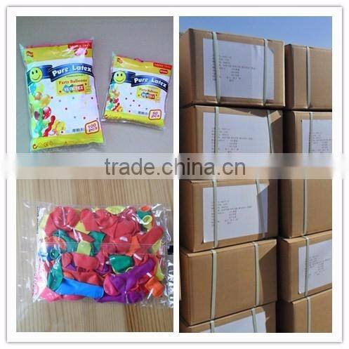 latex balloon party decoration 12 inch 3.2g/2.8g metallic multicolor balloon