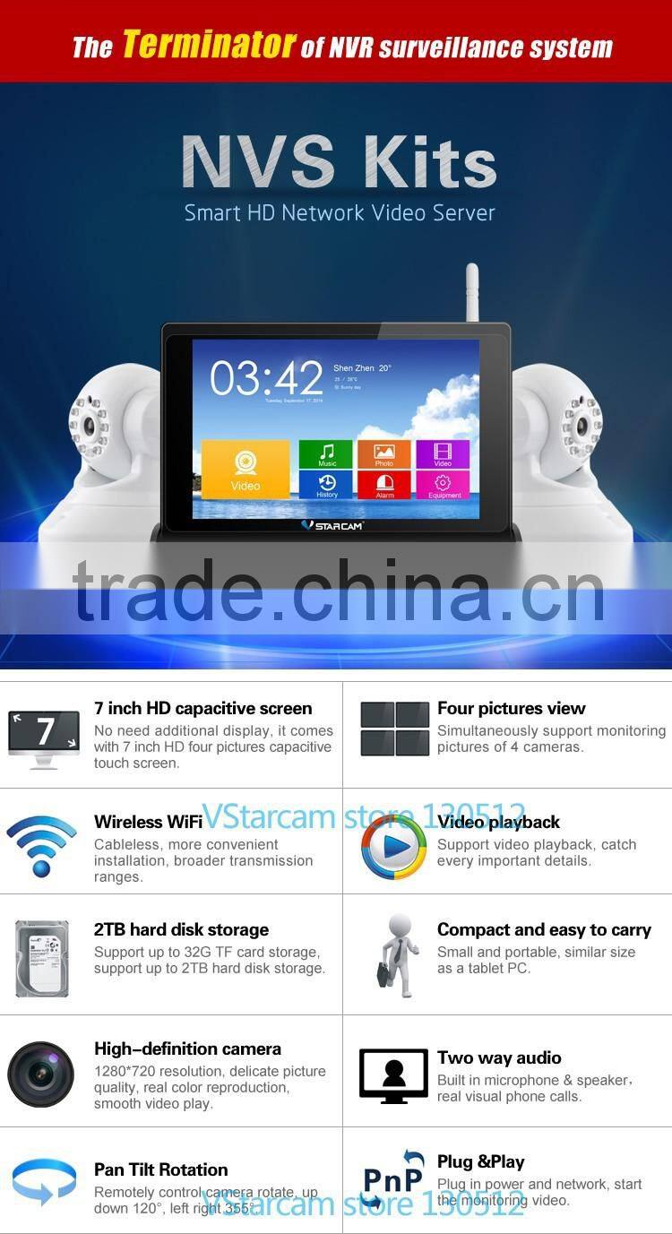 Trade Assurance Supplier VStarcam wifi infrared ip surveillance camera kit