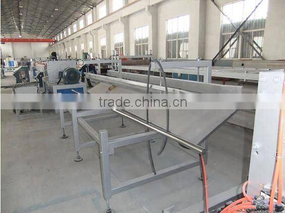 Sell hot!wood plastic machine/wood plastic composit board production line